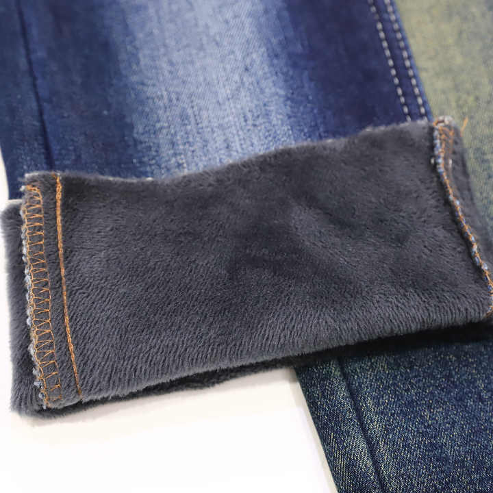 Fleece Denim Fabric